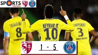 Metz Vs PSG 1-5 | Extended Highlights | 08/09/2017 ᴴᴰ