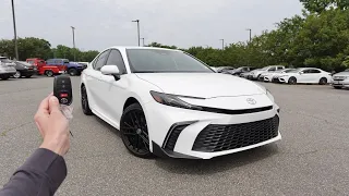 2025 Toyota Camry SE: Start Up, Walkaround, Test Drive and Review