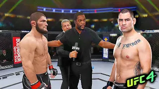 Cain Velasquez vs. Khabib Nurmagomedov (EA sports UFC 4) - rematch