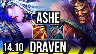 ASHE & Thresh vs DRAVEN & Morgana (ADC) | 12/1/16, Legendary | EUW Master | 14.10