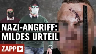 Mildes Urteil nach Nazi-Angriff auf Journalisten | ZAPP | NDR