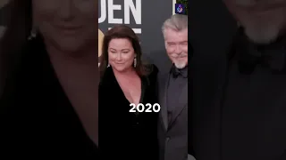 💜 The way Pierce Brosnan looks at his wife Keely hasn’t changed one bit #love #youtubeshorts #viral