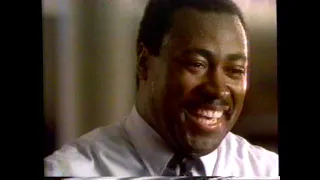 1989 Delta Airlines "Ticket Agent Sam Singletary Show off his moves" TV Commercial