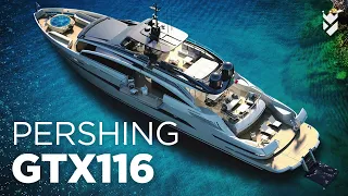 BIG NEWS FROM PERSHING YACHTS - THE GTX116!