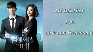 My Destiny By Lyn (ost My Love From The Star) Lirik+terjemahan