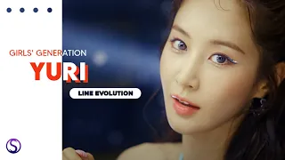 GIRLS' GENERATION (소녀시대) - YURI (유리) ( Line Evolution ) (2007 - 2022) #HAPPYSNSD15THANNIVERSARY