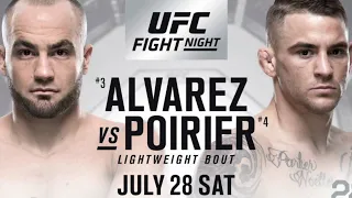 UFC Calgary Alvarez vs Poirier Full Card Breakdown & Predictions