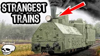 TOP 6 Most Unusual Trains. Weird Trains In The World. History of Railway Transport.