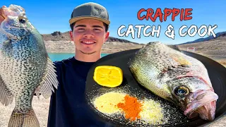 Crappie Fishing w/ Catch and Cook Easy Recipe