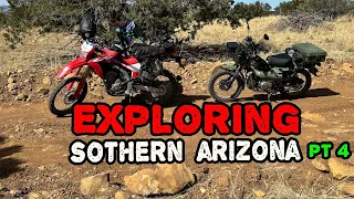 Southern Arizona Dual Sport Trail Exploring Pt 4 #Honda #CT125 #CRF300L