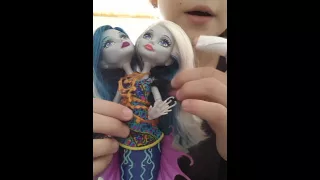 Monster High  Peri and Perl Serpentine .