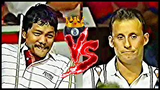 CRAZY 8-BALL MATCH | Efren Reyes Vs Mark Jarvis 1995