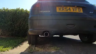 Peugeot 206 1.4 (16v) Sportex Exhaust