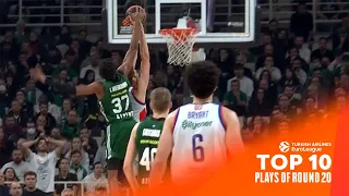 Top 10 Plays | Round 20 | 2023-24 Turkish Airlines EuroLeague