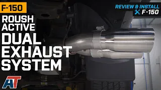 2015-2020 F150 5.0L Roush Active Dual Exhaust System with Polished Tips Sound Clip & Review