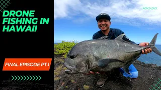Catching Ulua and Shibi on Homemade Jigs! || Drone Fishing Hawaii || The FINAL EPISODE PT.1!