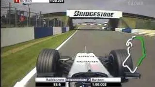 Kimi Raikkonen Silverstone 2005 qualifying lap