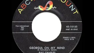 1960 HITS ARCHIVE: Georgia On My Mind - Ray Charles (a #1 record)