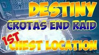 Destiny: Crotas End FIRST Exotic Raid Chest Location - Radiant Materials (Destiny Dark Below DLC)