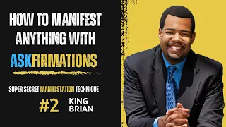 Manifesting with Askfirmations - Super Secret Manifestation Technique 2 #manifest  #askfirmations