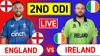 England Vs Ireland Live | ENG vs IRE - 2nd ODI | England Vs Ireland 2nd ODI - Part 2