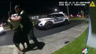 Body camera video shows encounter between St. Johns County Sgt., man accused in his death