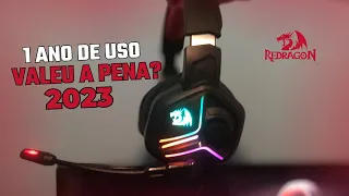 Headset Gamer Redragon Ajax H230 - 1 ANO DE USO! Valeu a pena?