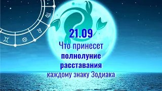 21.09 Что принесет полнолуние расставания каждому знаку Зодиака