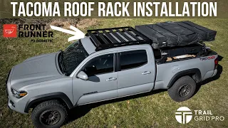 Toyota Tacoma Front Runner Outfitters Slimline II Roof Rack Installation | 2003 - 2023 Tacoma