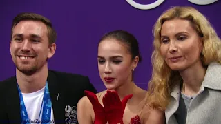 Alina Zagitova Olymp 2018 Discussion after FS D