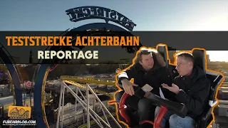 Teststrecke Achterbahn Reportage | Funfairblog #91 [HD]