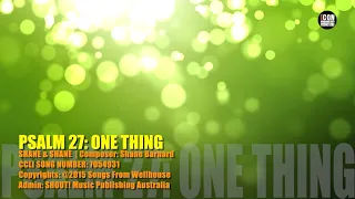 PSALM 27: ONE THING - SHANE & SHANE HD –Worship Lyrics-#Worshipandpraisesongs #worship #praise