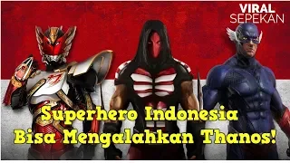 14 Superhero Kuat Indonesia Yang Tidak Kalah Dengan Barat