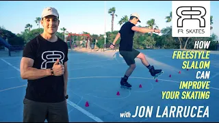 FR SKATES - How Freestyle Slalom can improve your skating