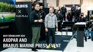 Axopar & BRABUS Marine at boot Düsseldorf 2023 - Press Event & New Launches