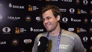 Magnus Carlsen: "We're good friends so I did not want to play Aryan" | World Cup - Round 3 |