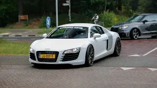 Audi R8 V8 with Quicksilver Exhaust - LOUD Revs & Accelerations !