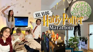 20h HARRY POTTER MARATHON - XXL Vlog mit Deko Vorbereitungen