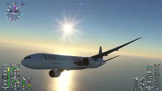 I flew from Los Angeles to Dubai in an Emirates 777-300ER!  An absolute GREASER when I landed!