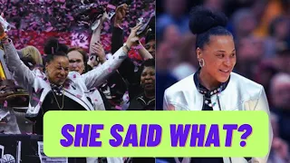 🏀SC wins Championship!🏀 EMOTIONAL Dawn Staley says this….