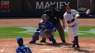 TOR@NYY: A-Rod laces single to right-center field