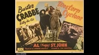 [Western] Western Cyclone (1943) Buster Crabbe, Al St. John, Marjorie Manners (Western Films)