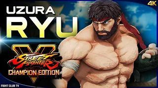 Uzura (Ryu) ➤ Street Fighter V Champion Edition • SFV CE [4K]