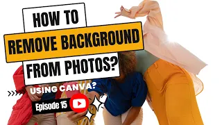 How to REMOVE BACKGROUND from photos using Canva?#canva #howto #imagebackgroundremove #imageediting