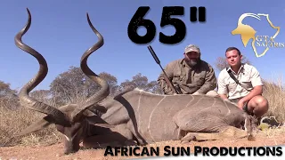 Kudu Bull hunt, 65"! What a monster.