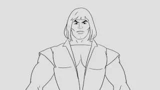 He-man and The Masters of the Universe opening theme "pure design"