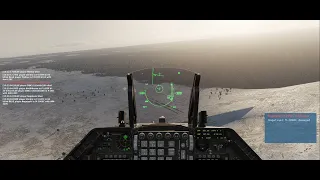 DCS F16 Trying To Get My First Gun Kill