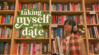 taking myself out on a date // the reality of living alone + being single