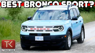 2023 Ford Bronco Sport Heritage Edition - BIG Style & Space for a Small Crossover