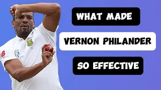 CRICKET ANALYSIS: What Made Vernon Philander So Effective? | South Africa Fast Bowlers